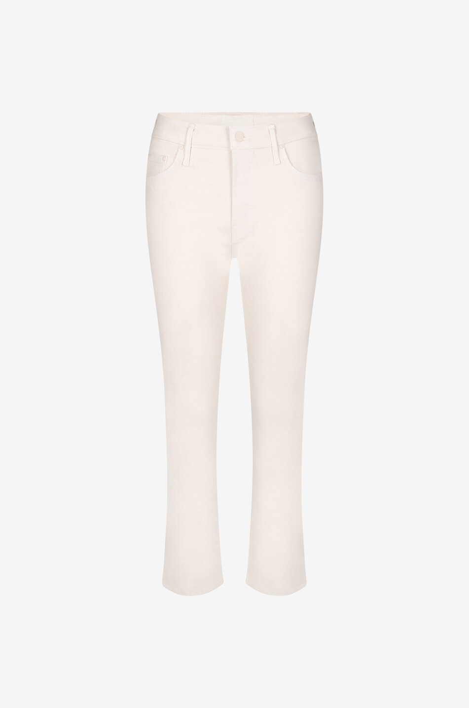 Verkürzte Bootcut-Jeans aus Baumwolle The Insider Flood Crystal Grey