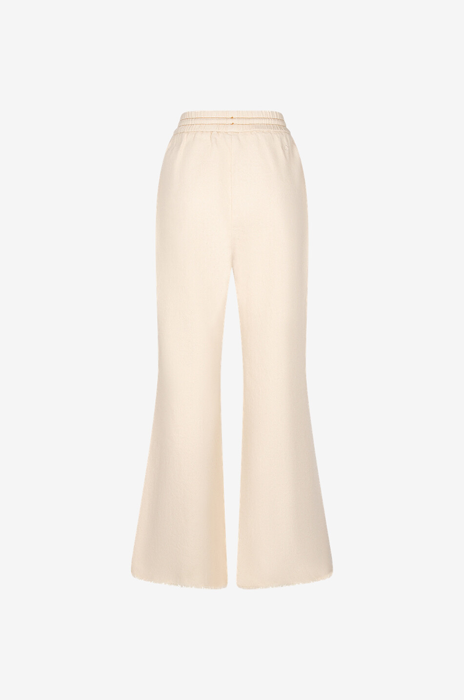 JACOB COHEN Pantalon évasé en coton Melanie Femme BEIGE 2