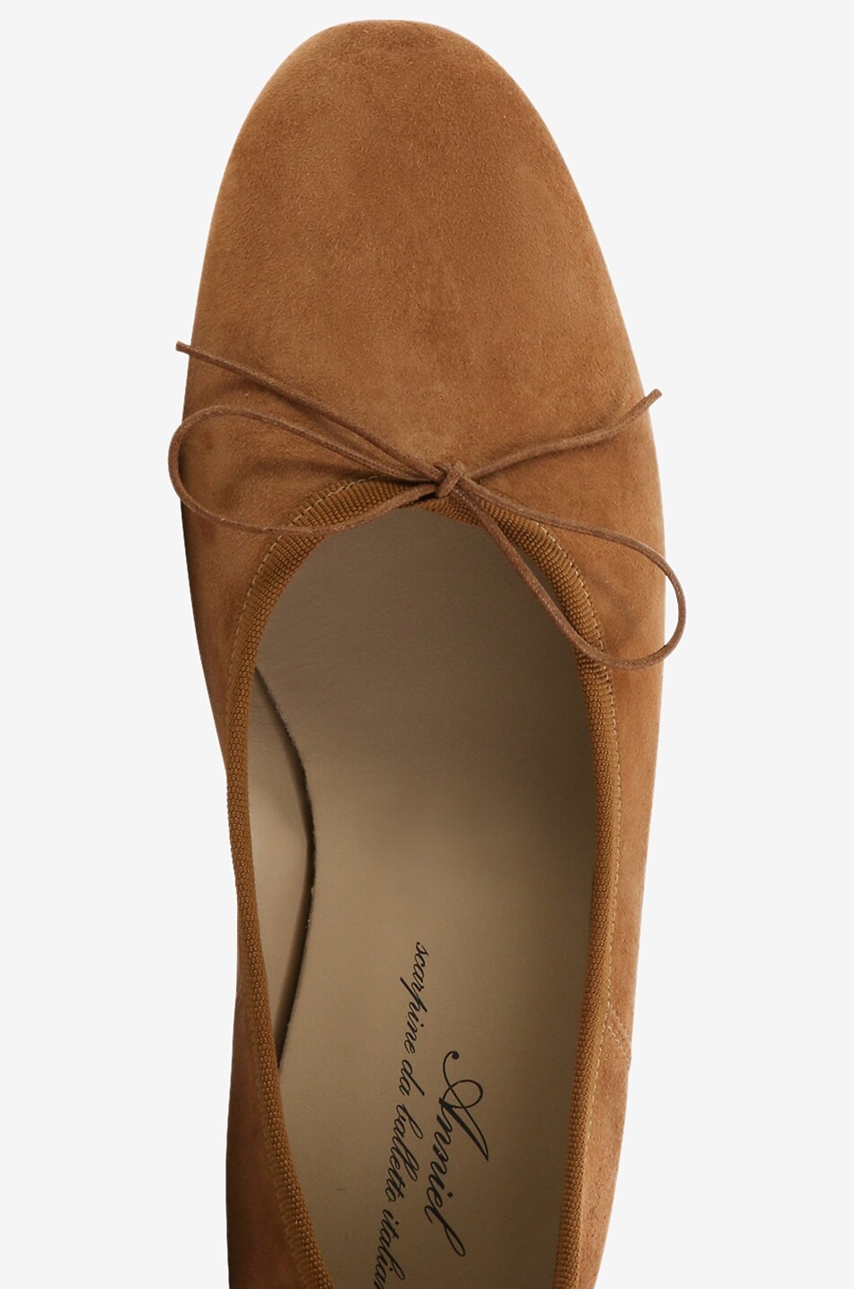 ANNIEL Sogno suede ballet flats Women BROWN 5
