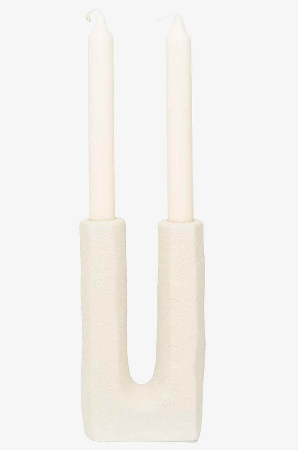 URBAN NATURE CULTURE AMSTERDAM Tomas taper candle holder Home EGGSHELL 3