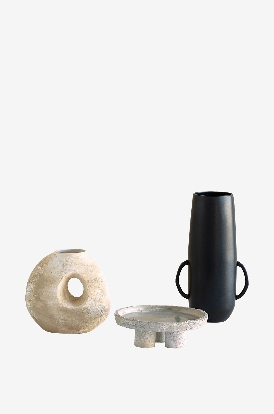 URBAN NATURE CULTURE AMSTERDAM Keramikvase Spada Sand Haus BEIGE 2