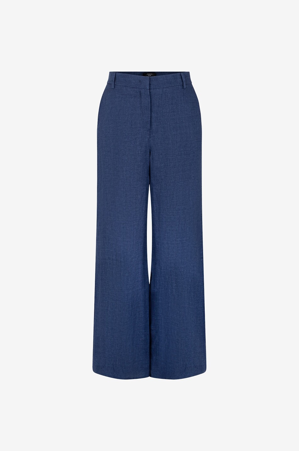 WEEKEND MAX MARA Malizia linen wide-leg trousers Women DARK BLUE 1