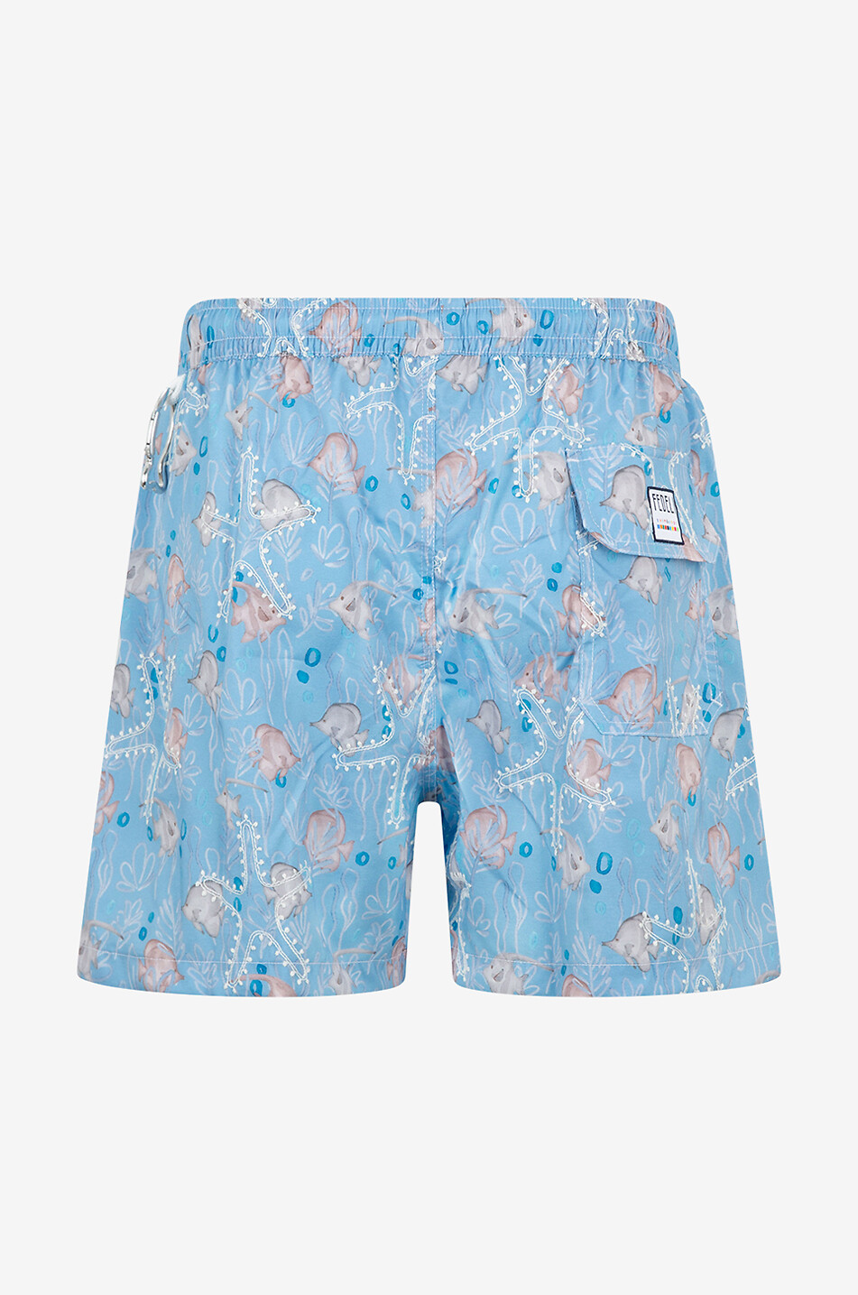 Papete Maui fish printed swim shorts