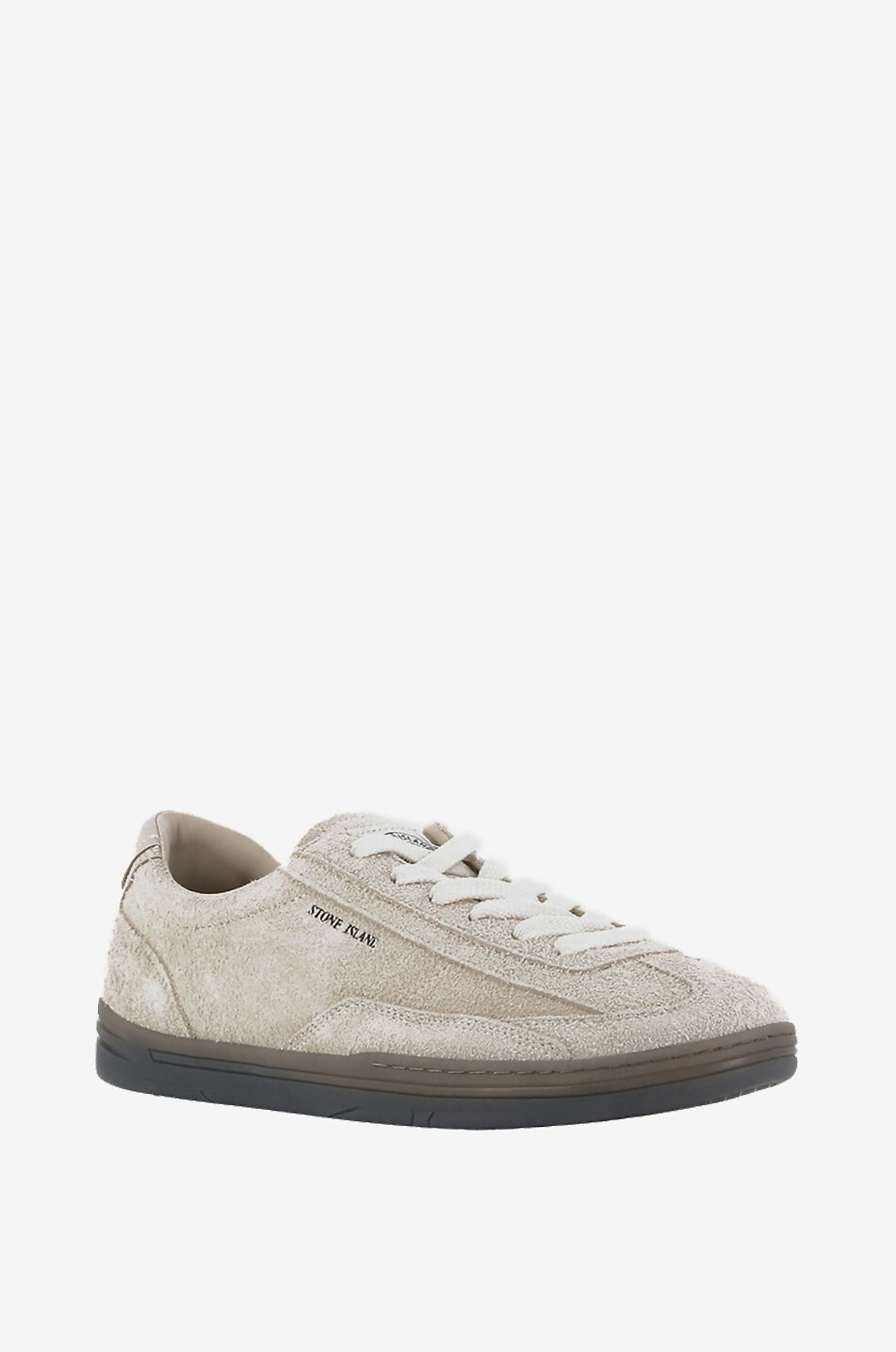 Niedrige texturierte Wildledersneakers S0101 Stone Island Low Cut