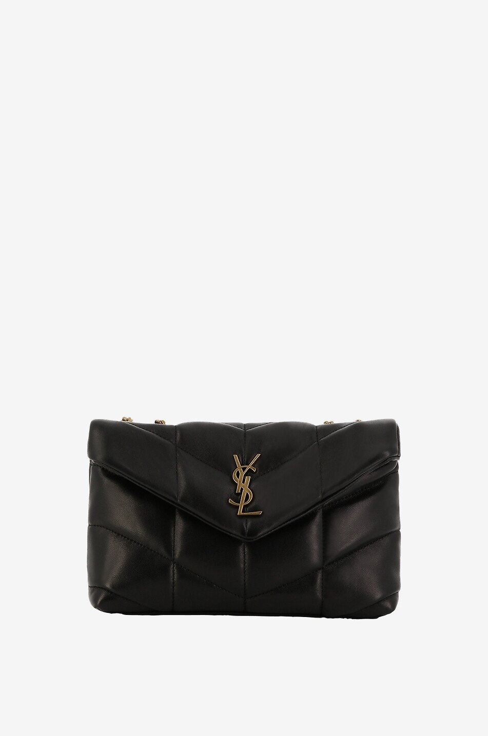 Schultertasche aus gestepptem Kalbsleder Loulou Puffer Toy