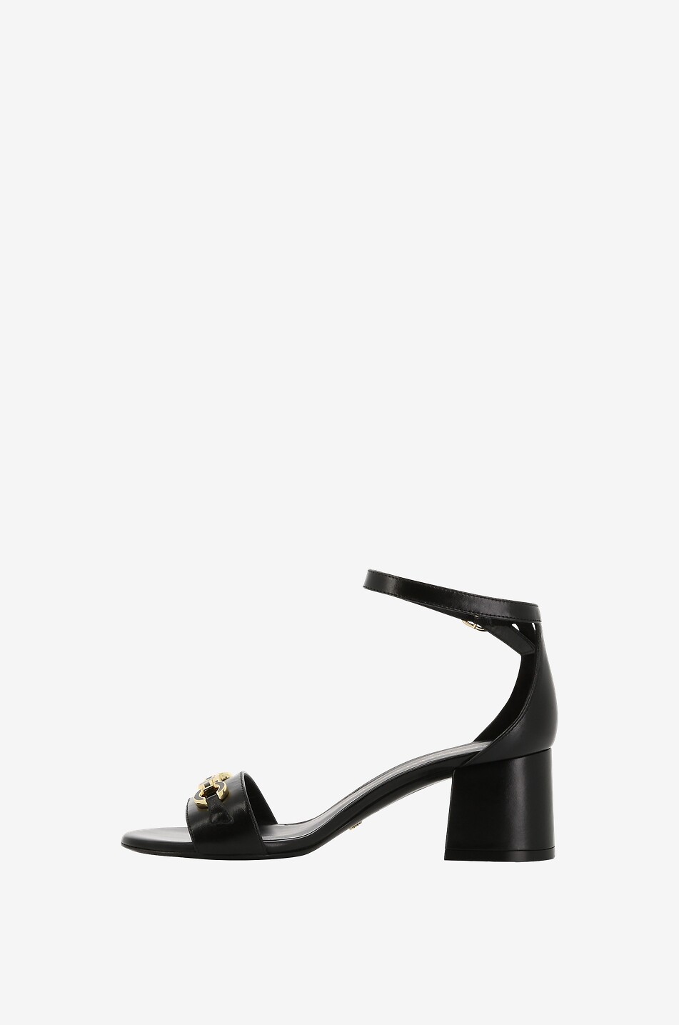 STUART WEITZMAN SW Signature 60 block heel smooth leather sandals Women BLACK 3