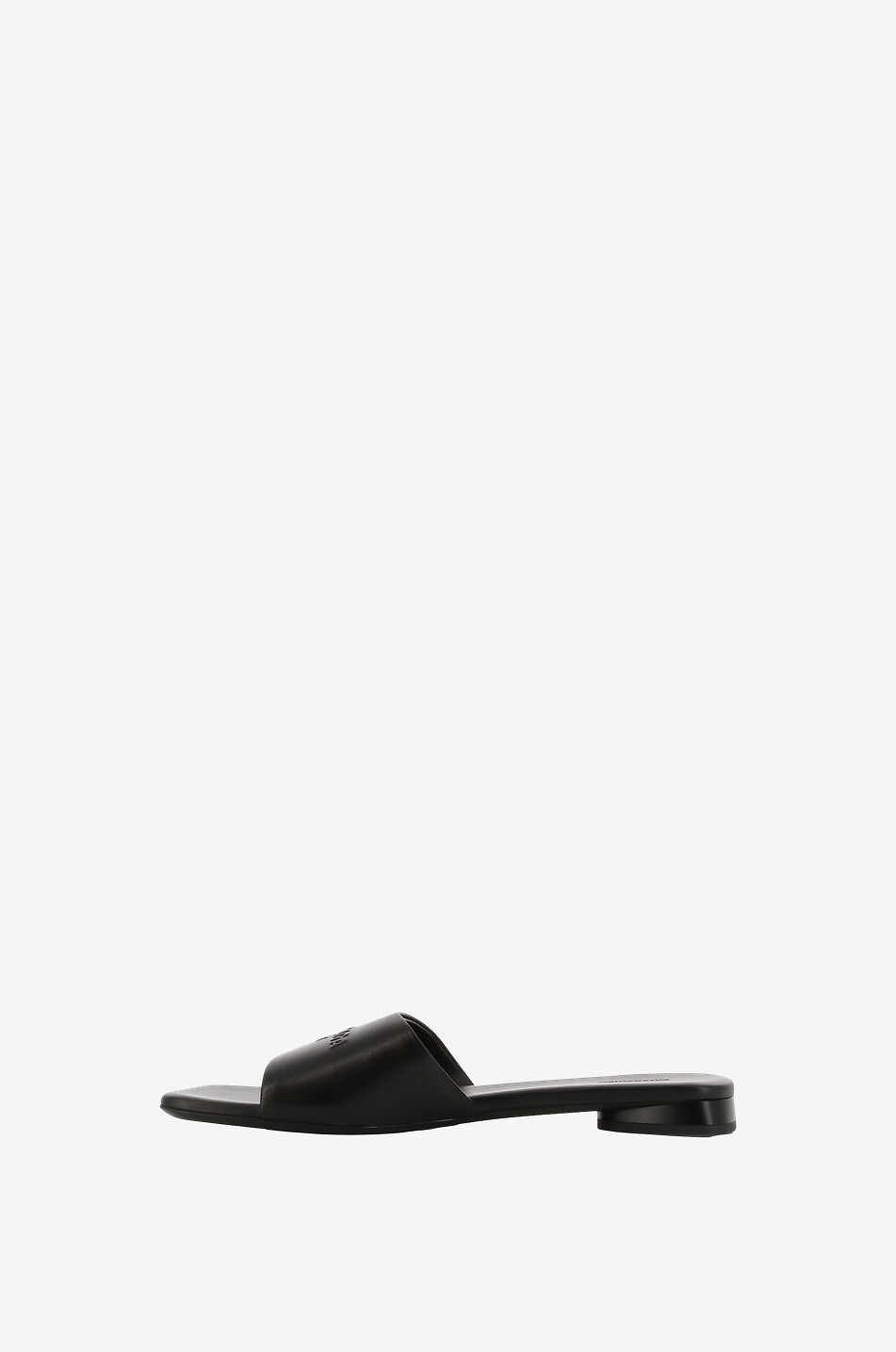 Mules plates en cuir nappa Dutyfree 10