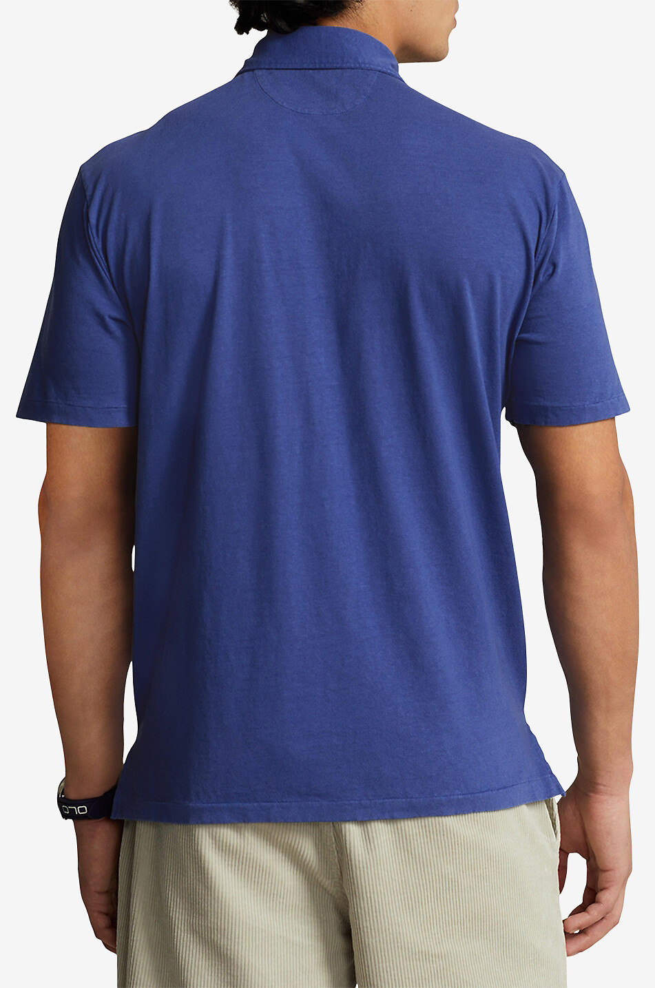 POLO RALPH LAUREN Polohemd aus Baumwolle und Leinen Pony Herren DUNKELBLAU 4