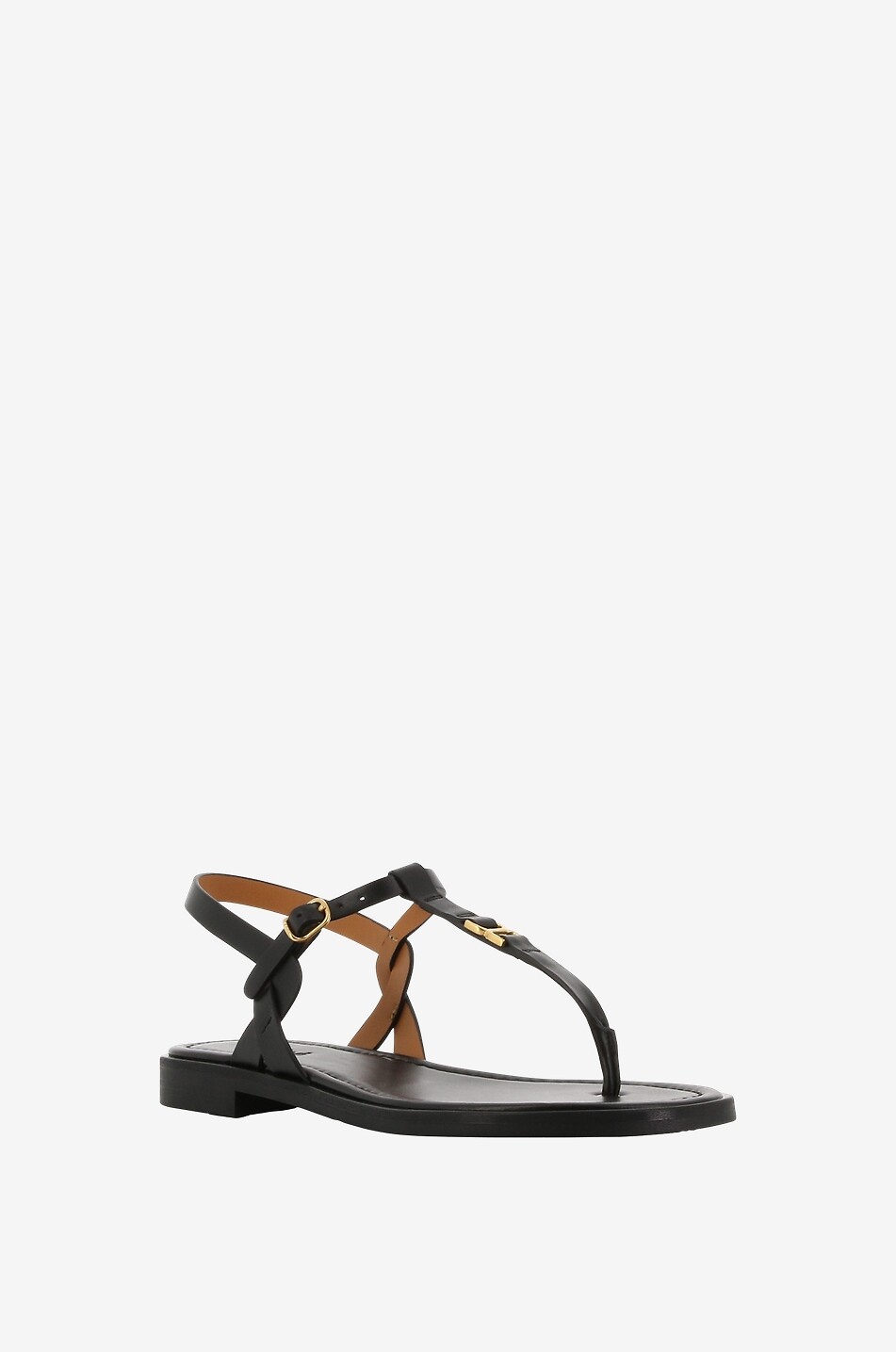 Marcie toe strap leather sandals