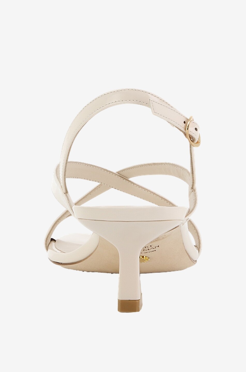 Sandales à talon en cuir verni Oasis 50 Slingback