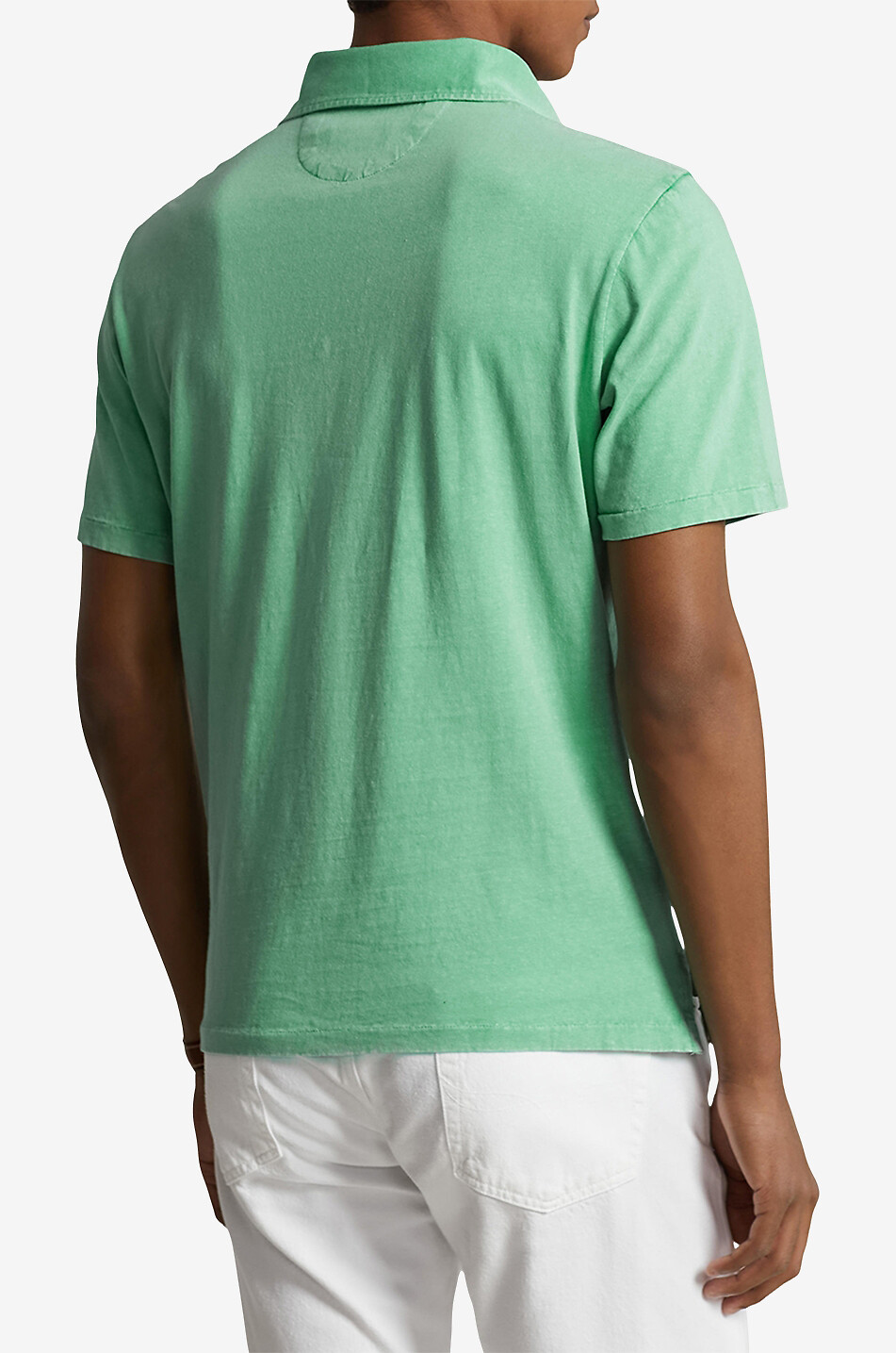 POLO RALPH LAUREN Polohemd aus Baumwolle und Leinen Pony Herren HELLGRÜN 4