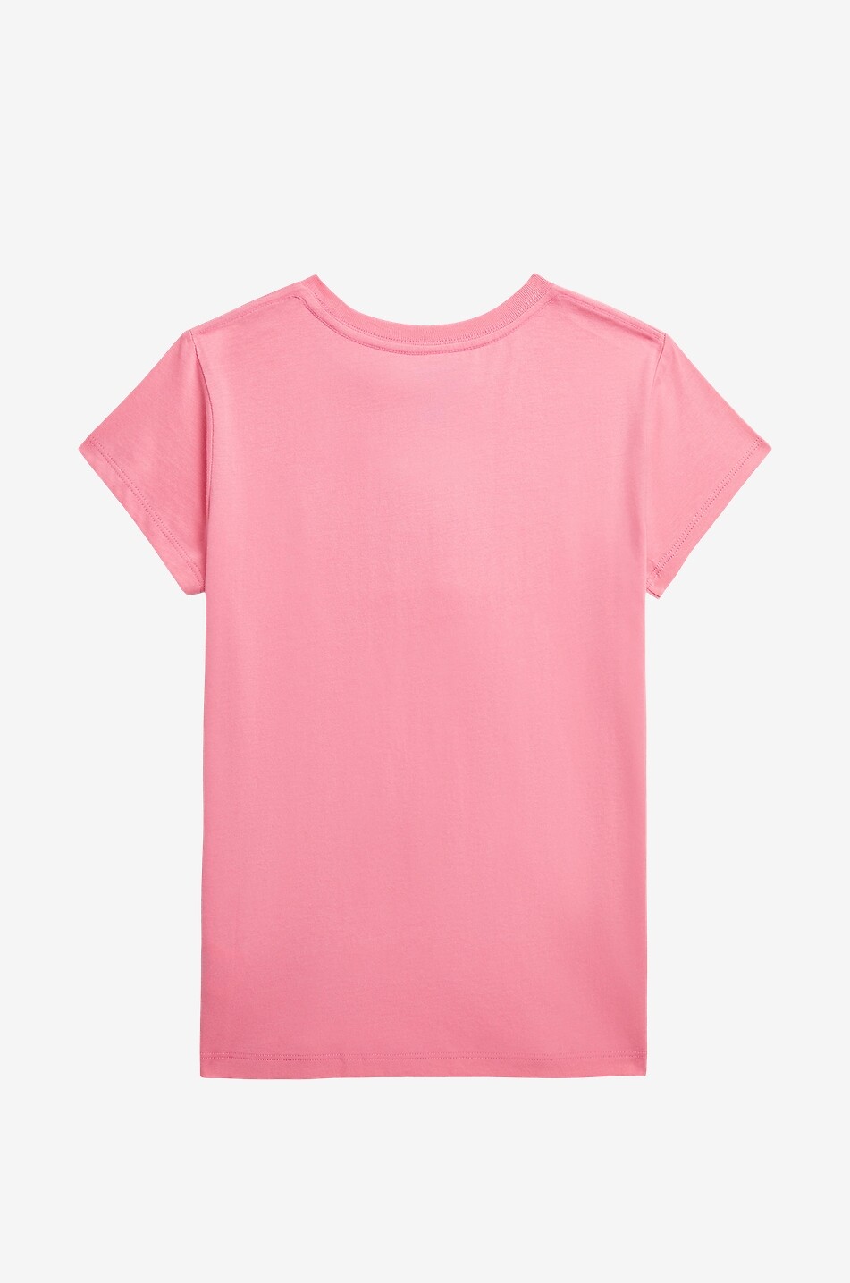 T-shirt fille à manches courtes Patchwork Polo