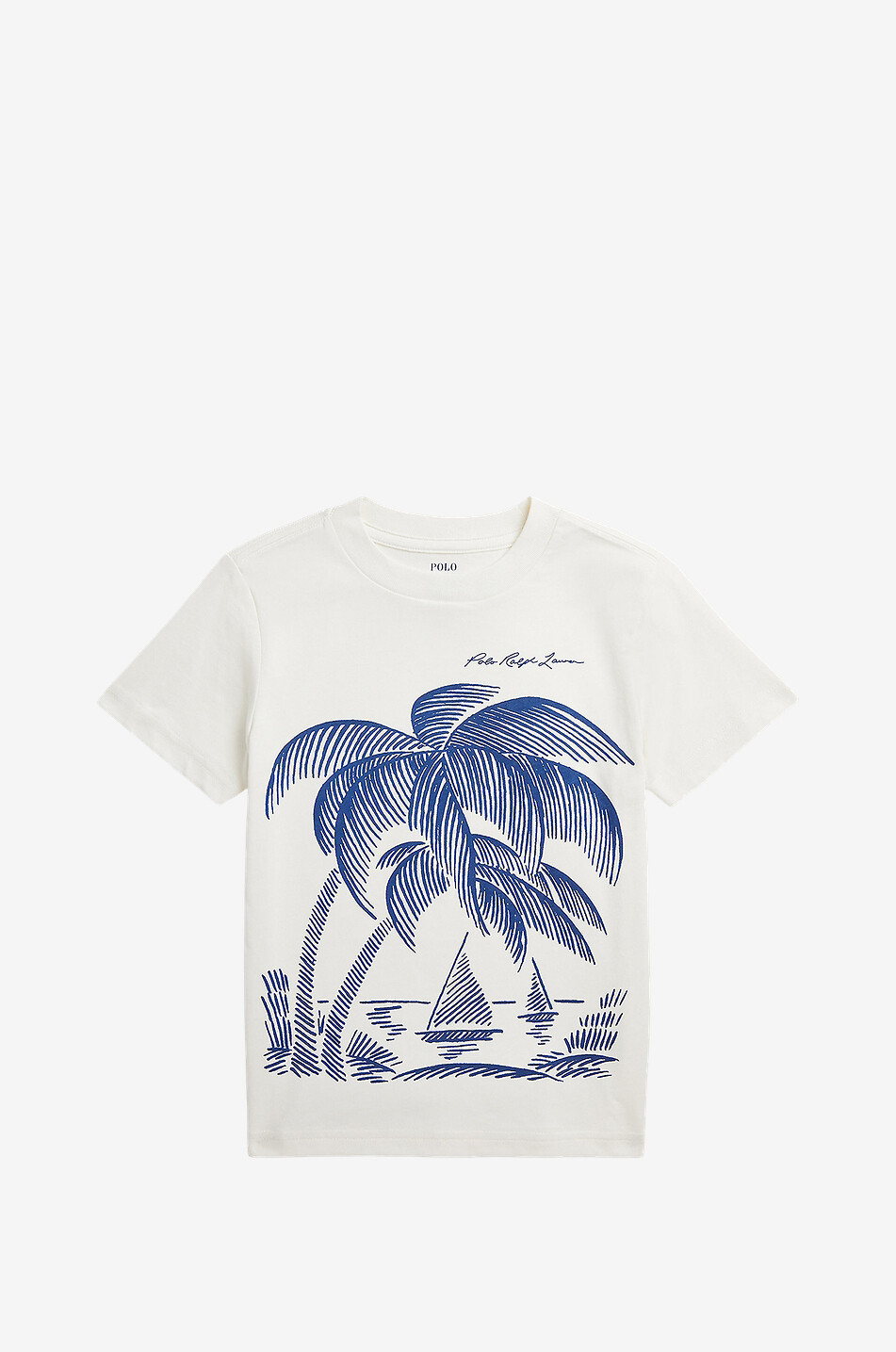 Jungen-T-Shirt mit Print Beach