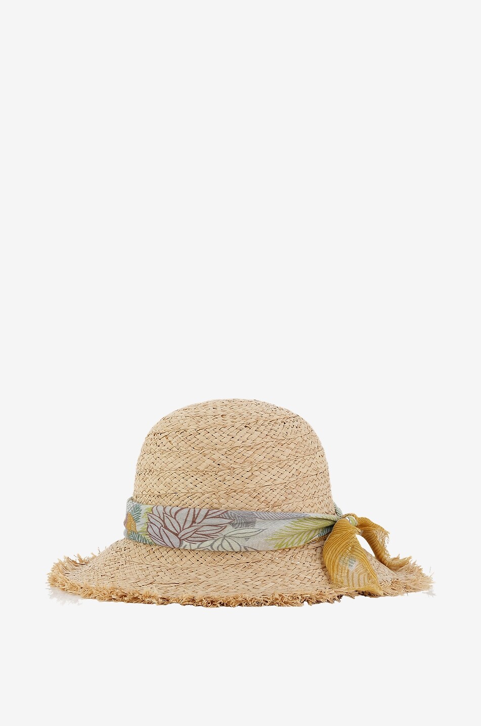 Chapeau tressé effiloché Izzie