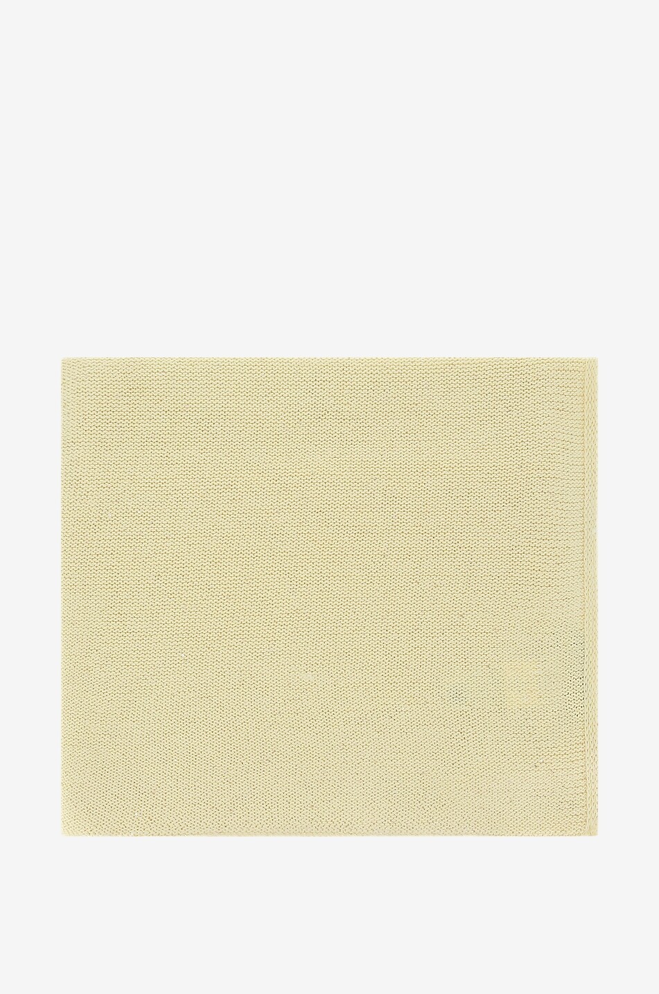 Sequin adorned cotton and linen knit stole