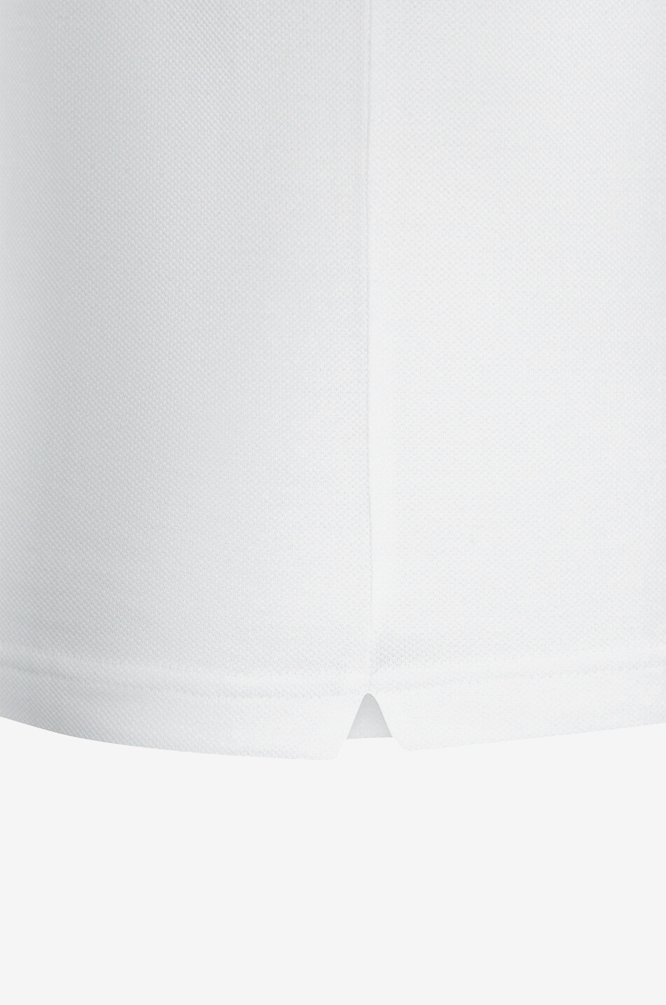 MONCLER Logo patch adorned short-sleeved fitted polo shirt Men WHITE 3