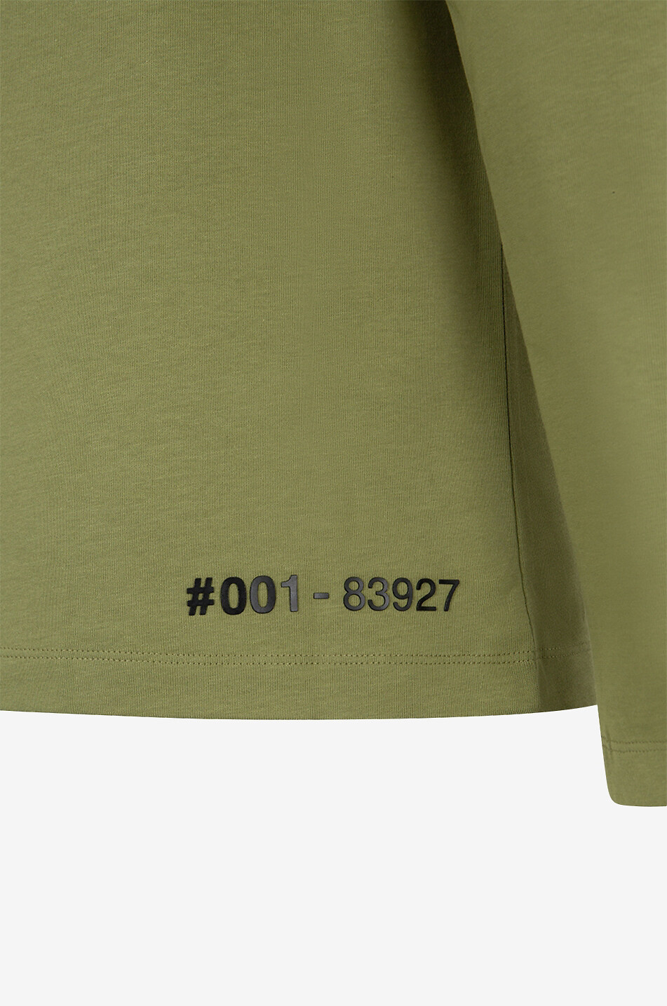 MONCLER GRENOBLE T-shirt à manches longues imprimé logo et slogan Day-Namic Homme VERT 3