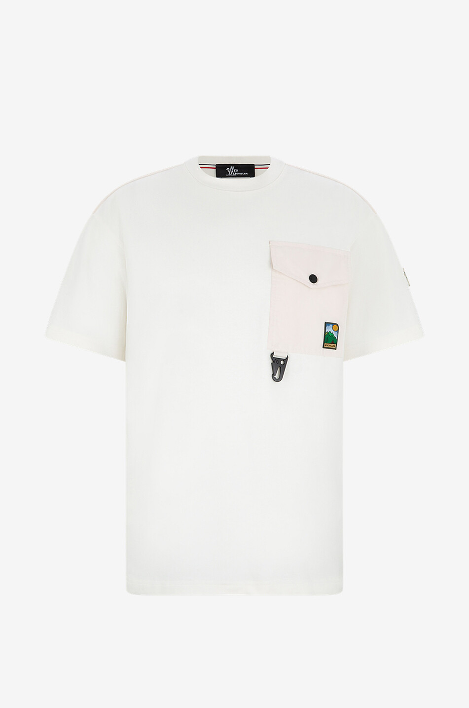 Day-Namic bi-material T-shirt with cargo pocket