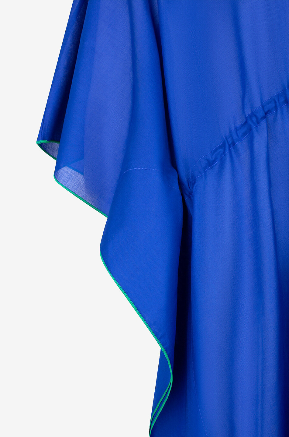 ERES Kaftan aus Baumwollvoile Voilier Damen MITTELBLAU 3