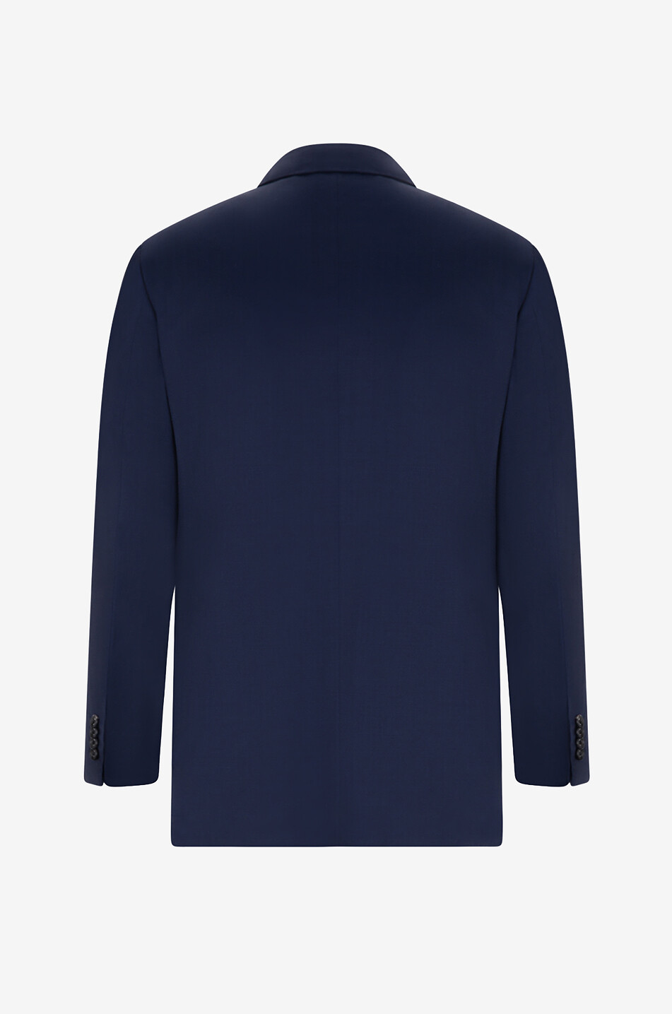 KITON Fluid virgin wool suit with discreec chevron pattern Men DARK BLUE 2