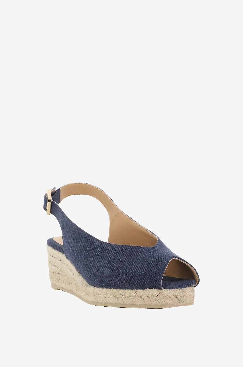 Espadrilles compensées bout ouvert hotsell