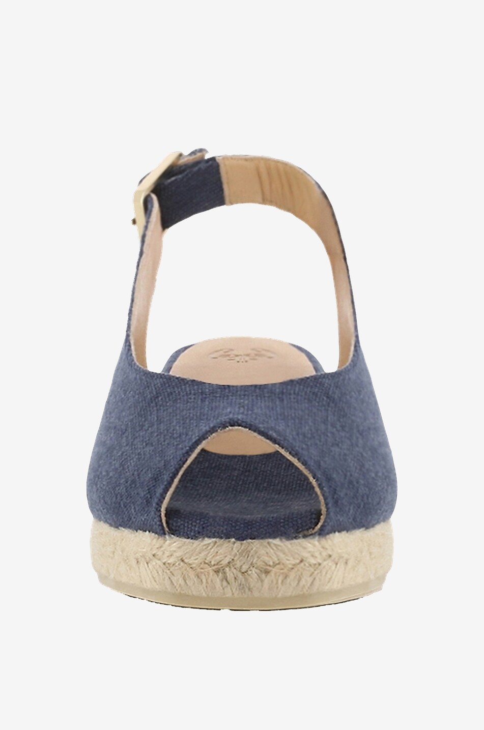 CASTANER Espadrilles compensées à bout ouvert Dosalia Femme BLEU FONCE 2