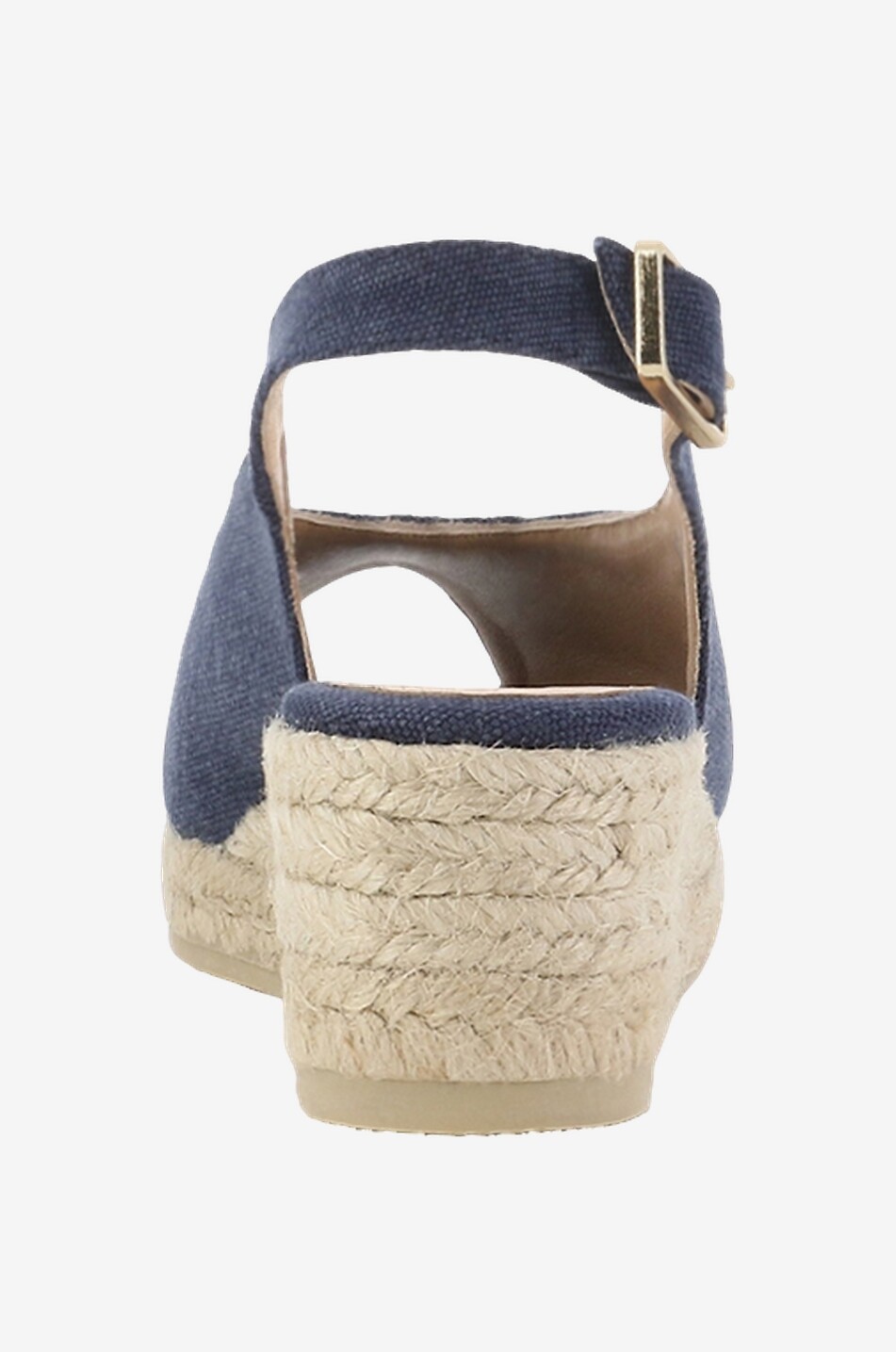 CASTANER Espadrilles compensées à bout ouvert Dosalia Femme BLEU FONCE 4