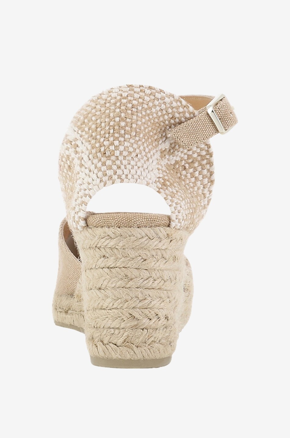CASTANER Chiarita 50 washed canvas wedge espadrilles Women BEIGE 4