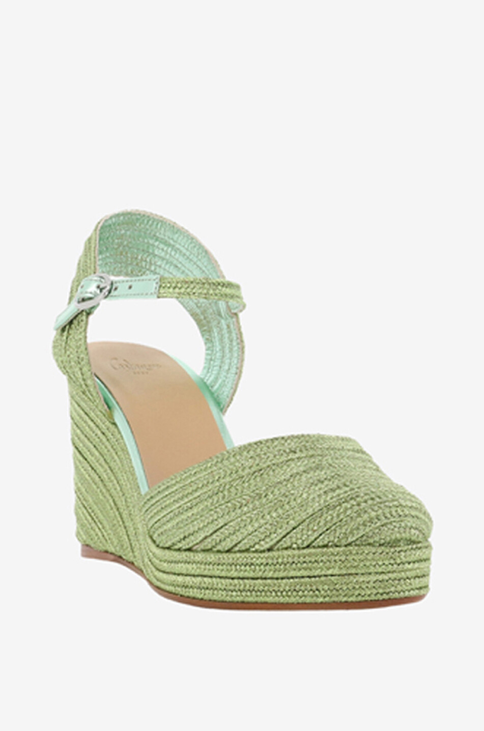 Carolyn 75 braided wedge espadrilles