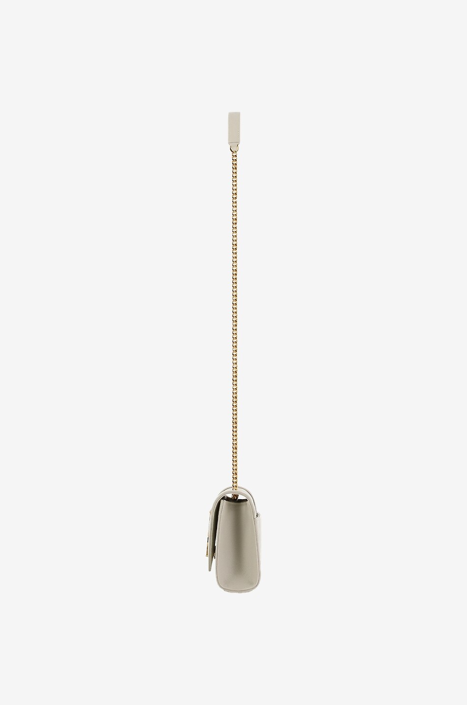 SAINT LAURENT PARIS Texturierte Lederschultertasche Envelope Small Mix Matelassé Damen BEIGE 3