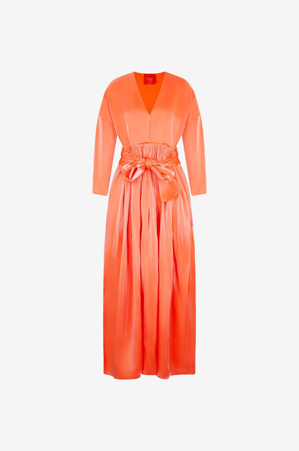 Robe empire longue Shiny