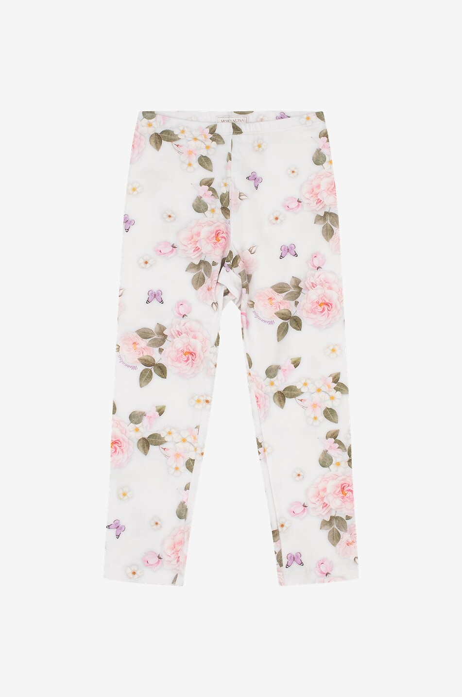 Mädchen-Jerseyleggings Rosas