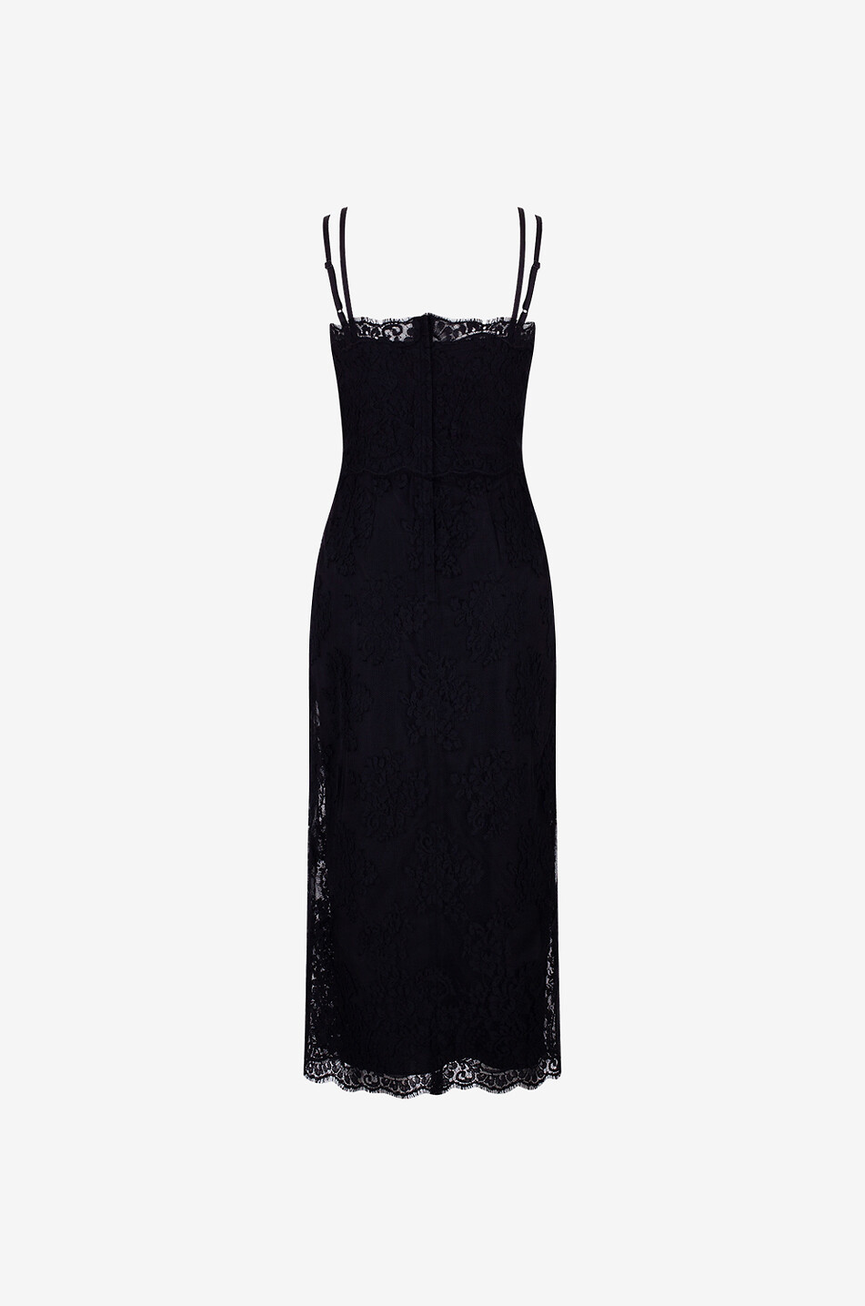 Robe longue sans manches en maille Ceinture - ALAÏA - NOIR