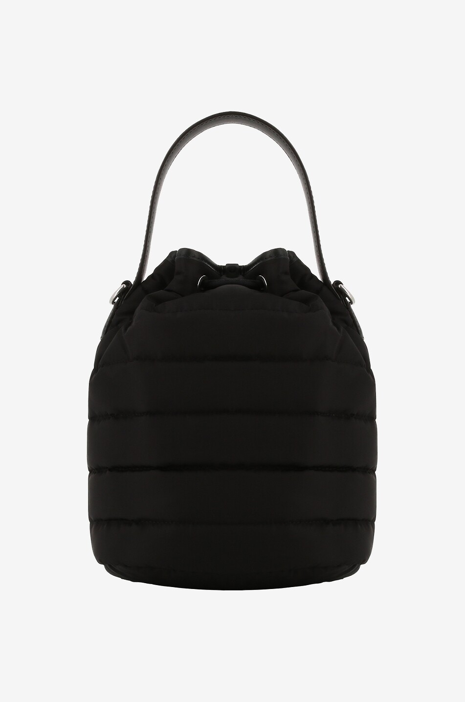 MONCLER Gesteppte Nylon-Umhängetasche Kilia Bucket Damen SCHWARZ 3