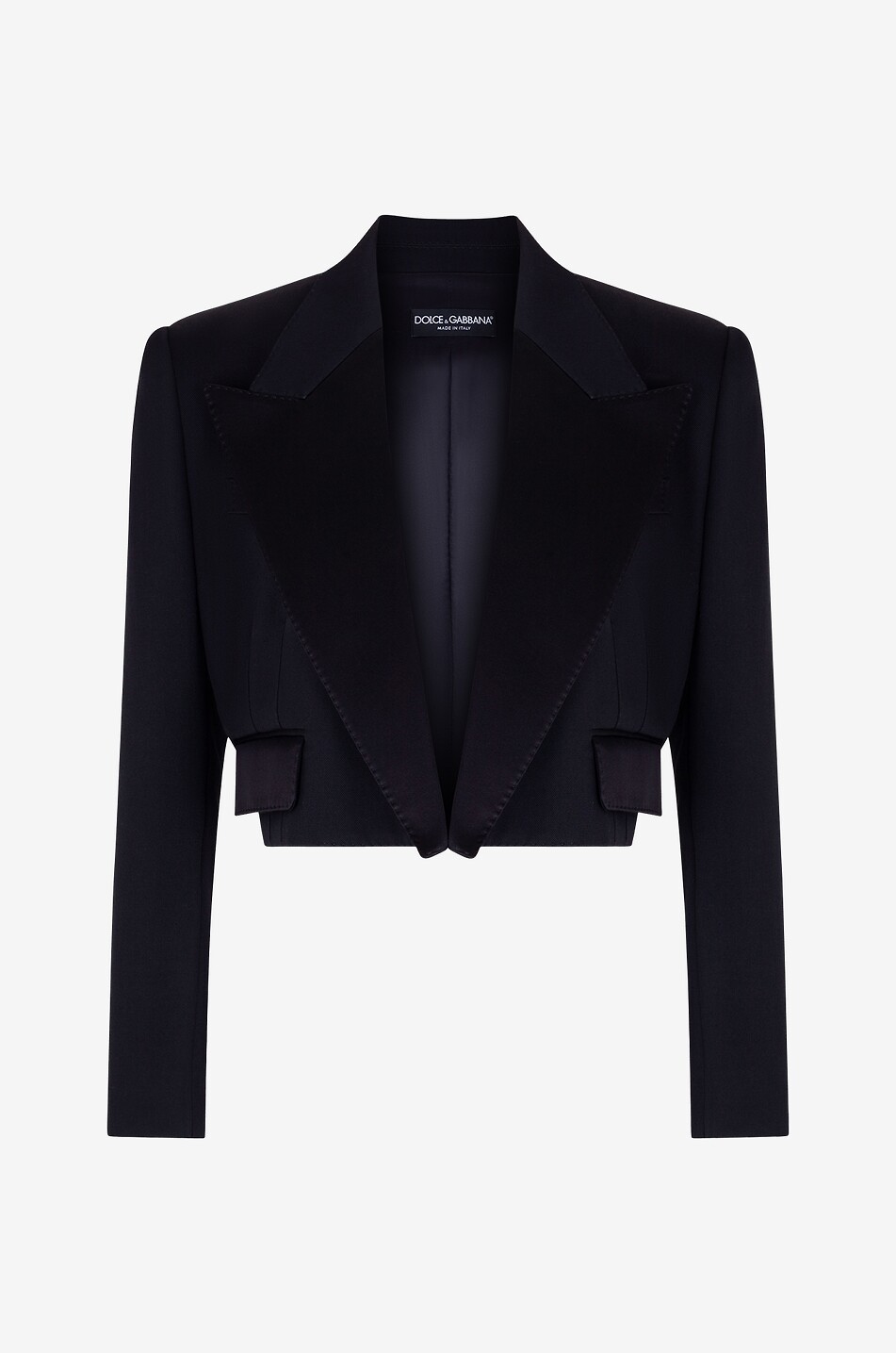 Bauchfreie Smokingjacke Spencer