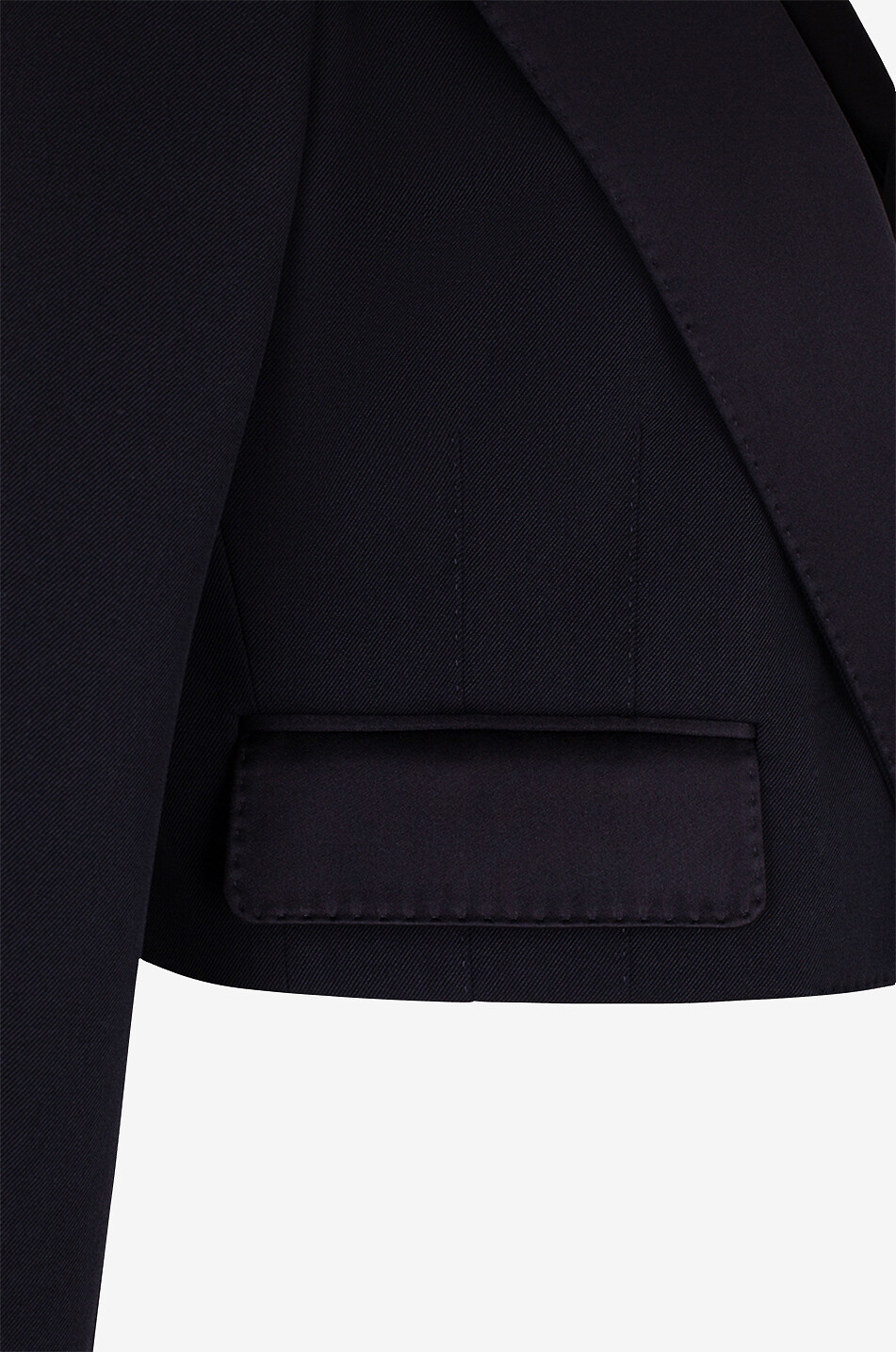 Bauchfreie Smokingjacke Spencer