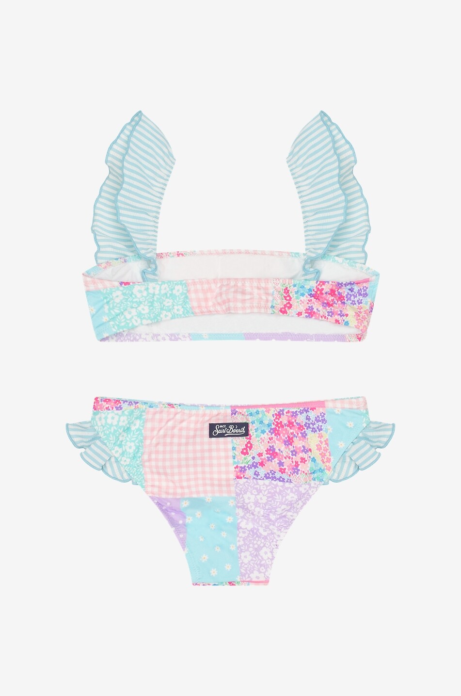 MC2 SAINT BARTH Bikini fille motif patchwork Lindy Fille MULTICOLORE 2