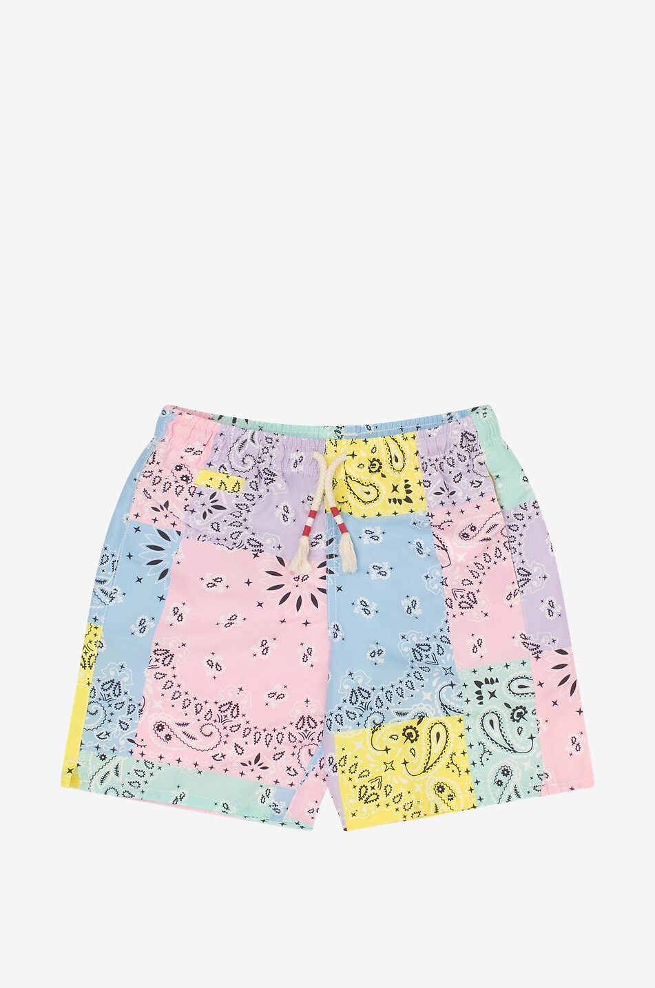 MC2 SAINT BARTH Short de bain garçon Bandana Patchwork Caprese Jr Garçon MULTICOLORE 1