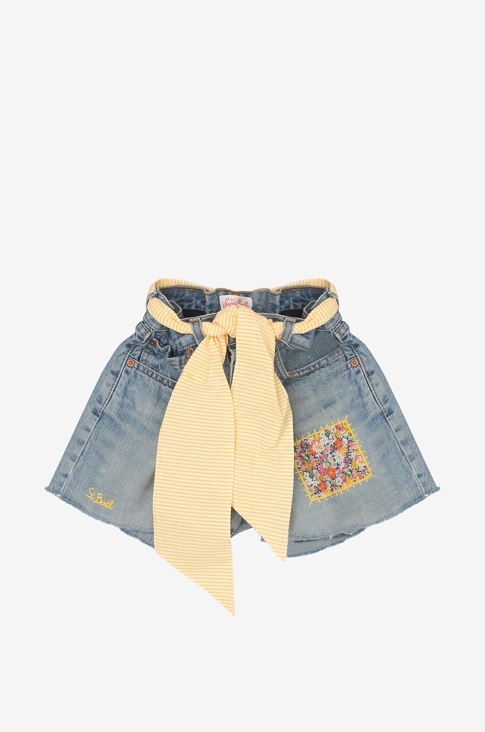 Arizona Jr girl s denim shorts MC2 SAINT BARTH Bongenie