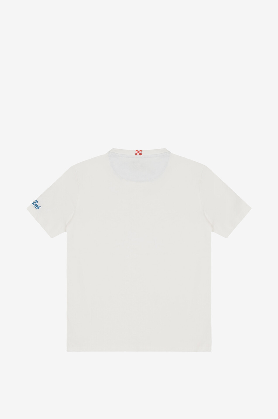 MC2 SAINT BARTH Kea crab printed boys' cotton T-shirt Boy WHITE 2