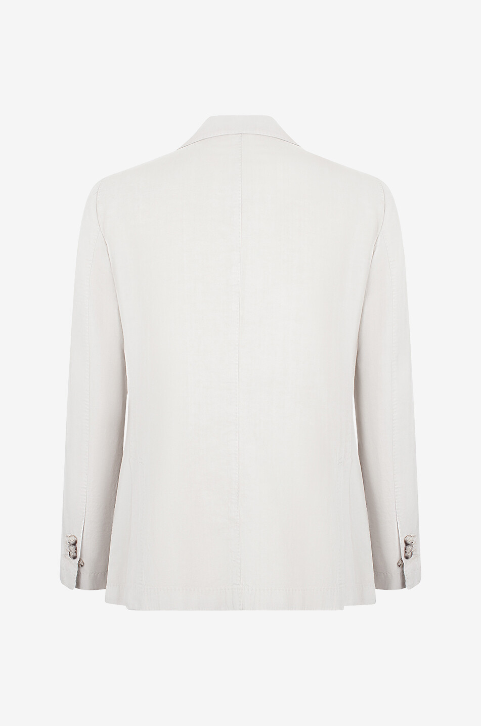 GIAMPAOLO Blazer aus Lyocell Leinen und Baumwolle Novoli Herren Hellbeige 2