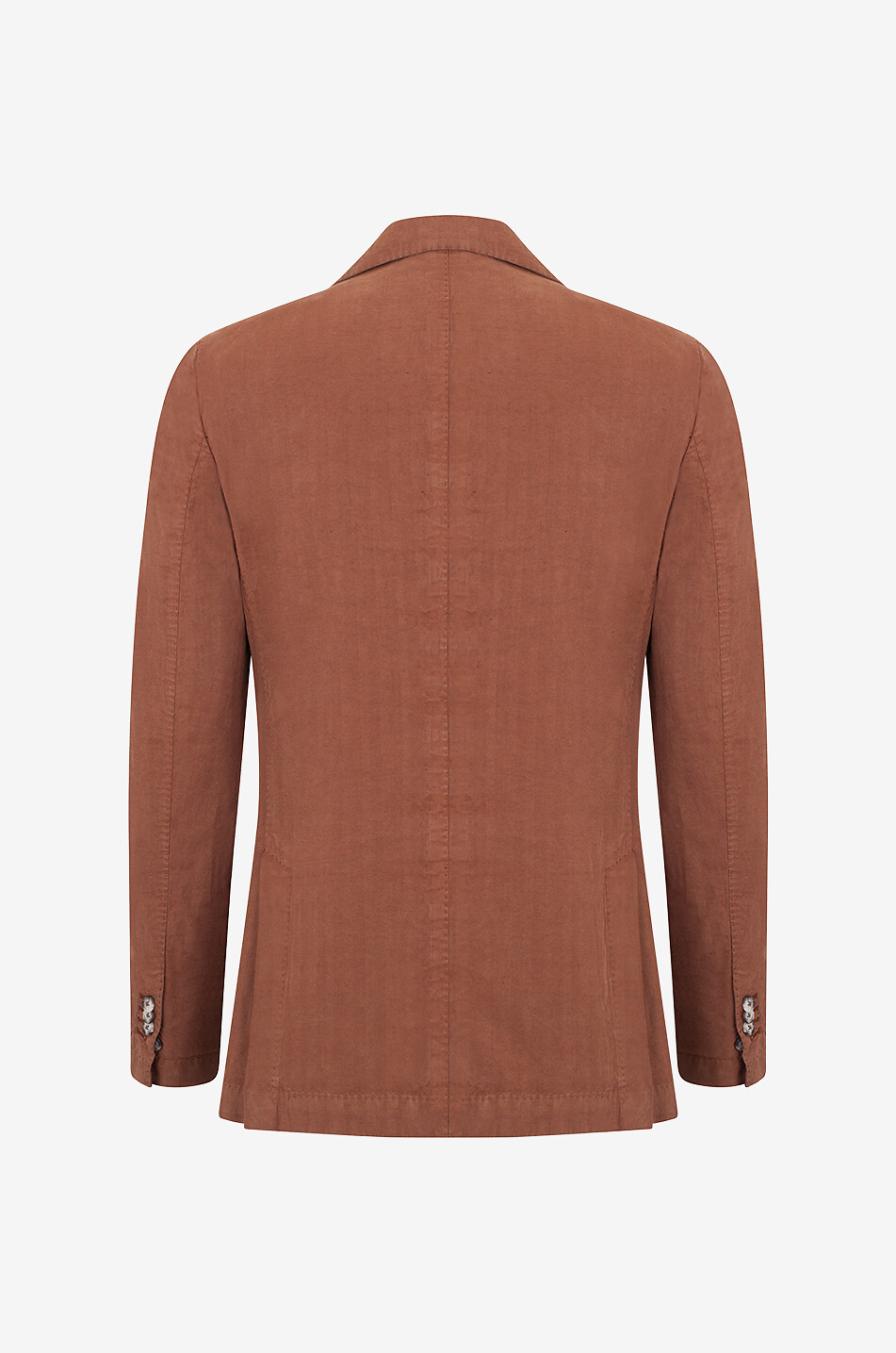 GIAMPAOLO Blazer aus Lyocell Leinen und Baumwolle Novoli Herren MITTELBRAUN 2