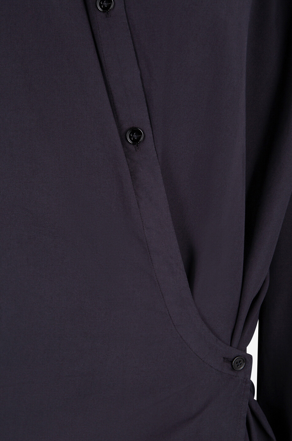 Chemise asymétrique Straight Collar Twisted