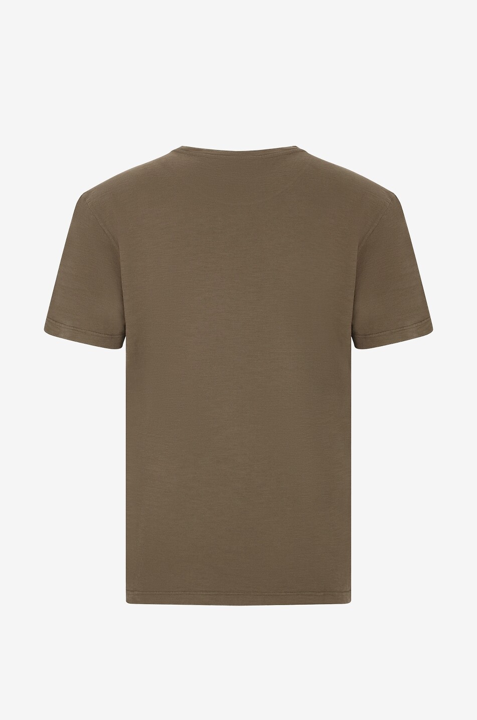 DONDUP Kurzärmeliges T-Shirt aus Baumwolle mit Monogramm Herren GRÜN 2