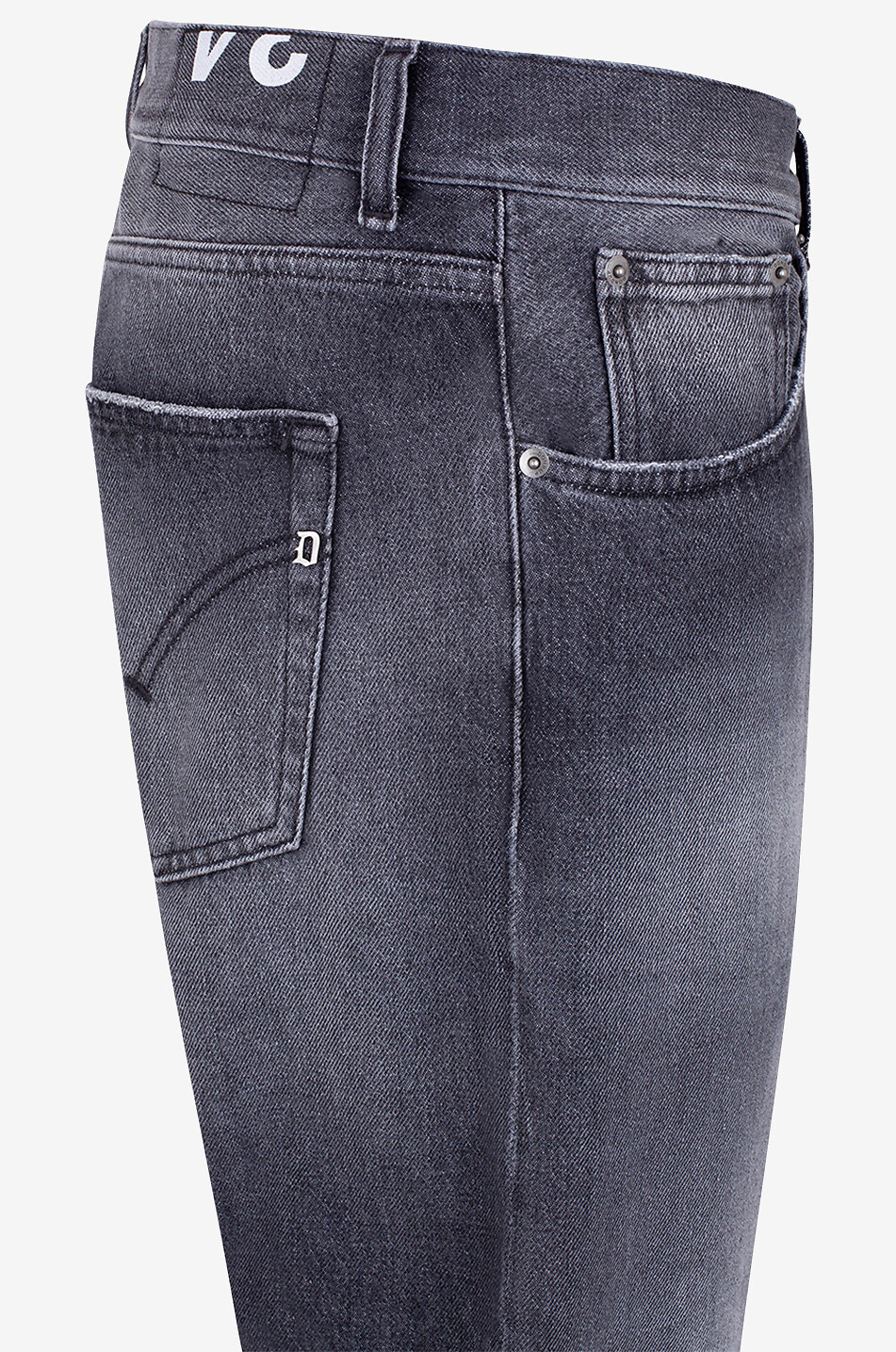 DONDUP Dian cotton straight-leg jeans Men BLACK 3