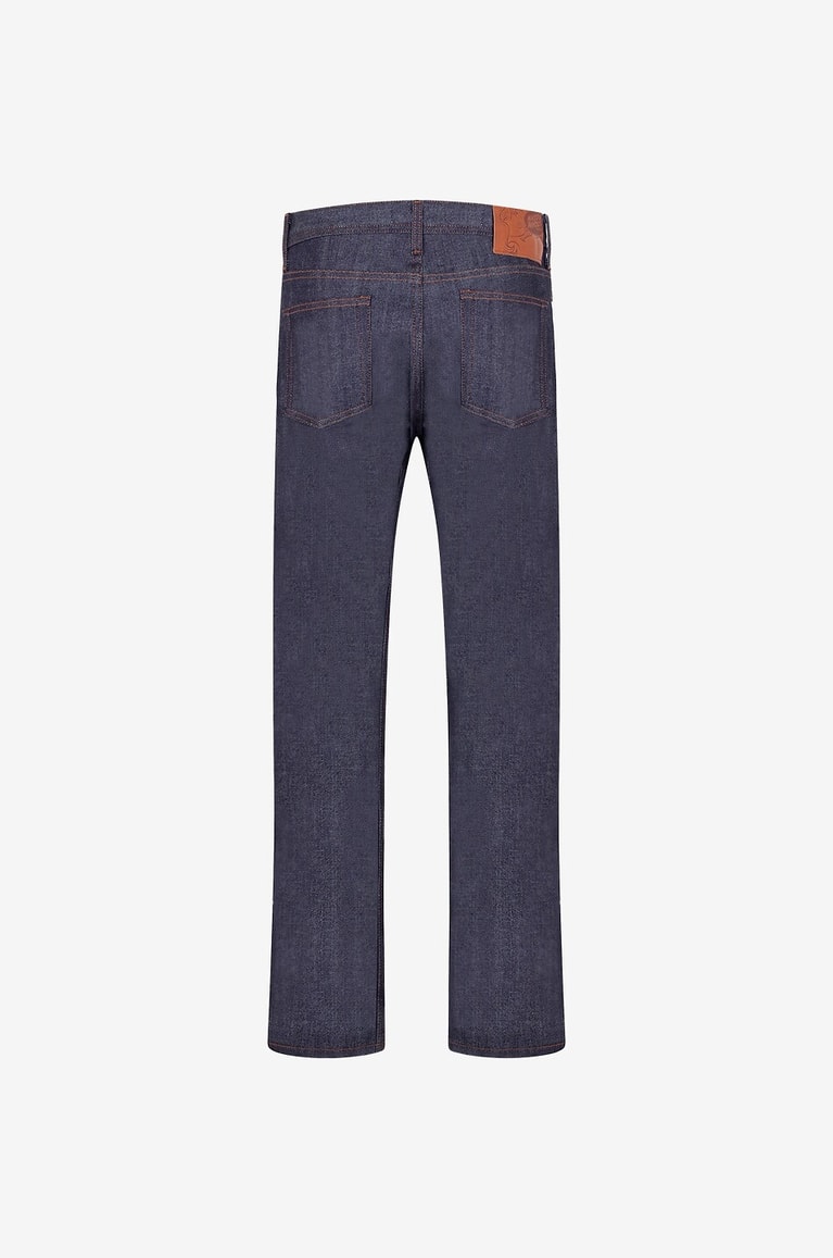 NAKED & FAMOUS DENIM The Weird Guy cotton straight-leg jeans Men BLUE 2