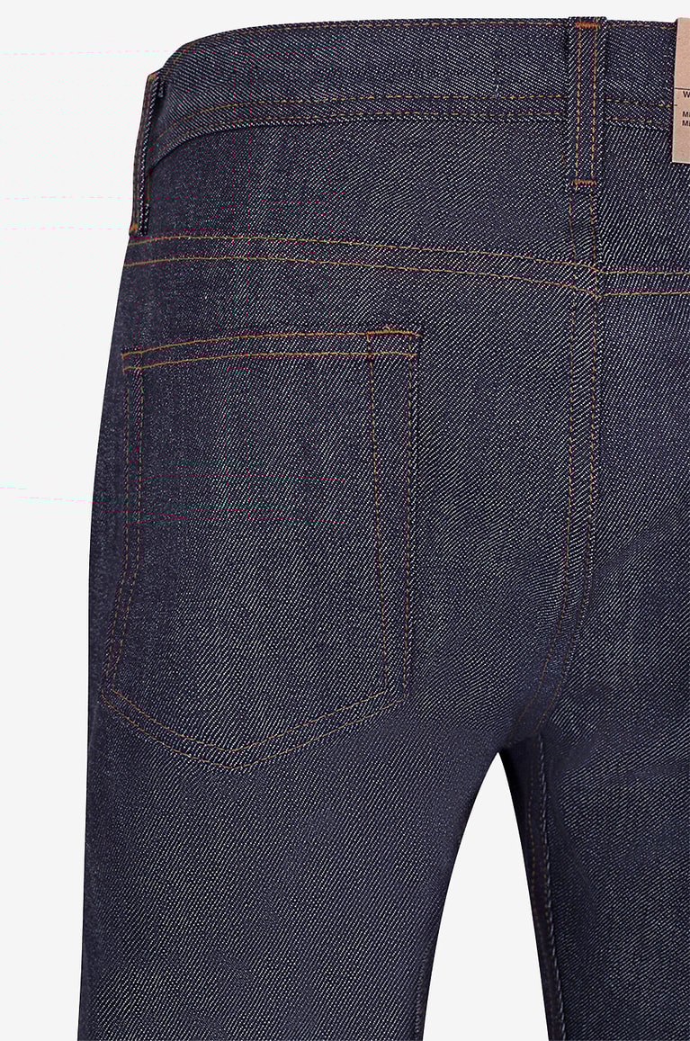 NAKED & FAMOUS DENIM The Weird Guy cotton straight-leg jeans Men BLUE 7