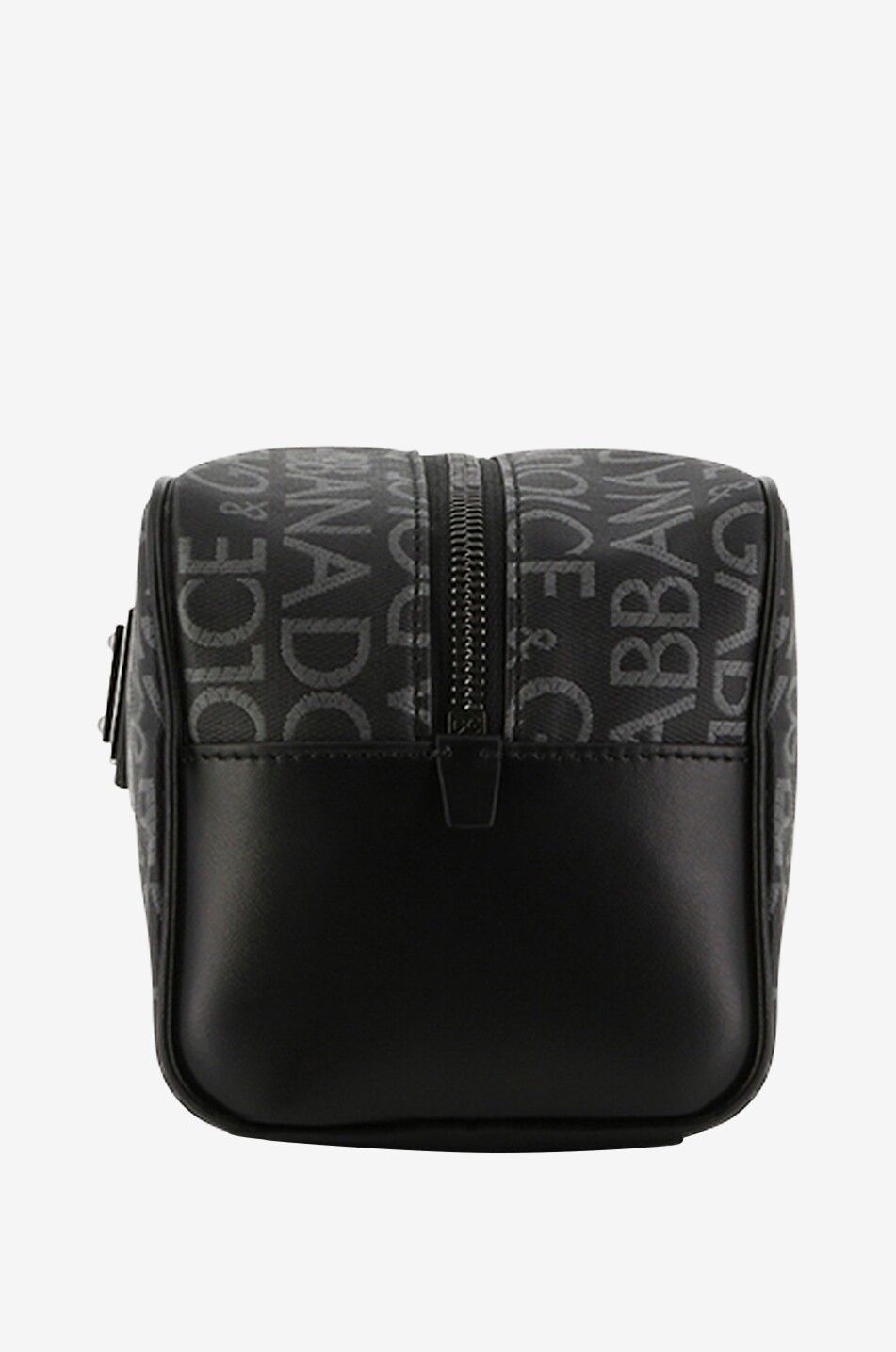 DOLCE & GABBANA Coated logo jacquard toiletry bag Men BLACK 3