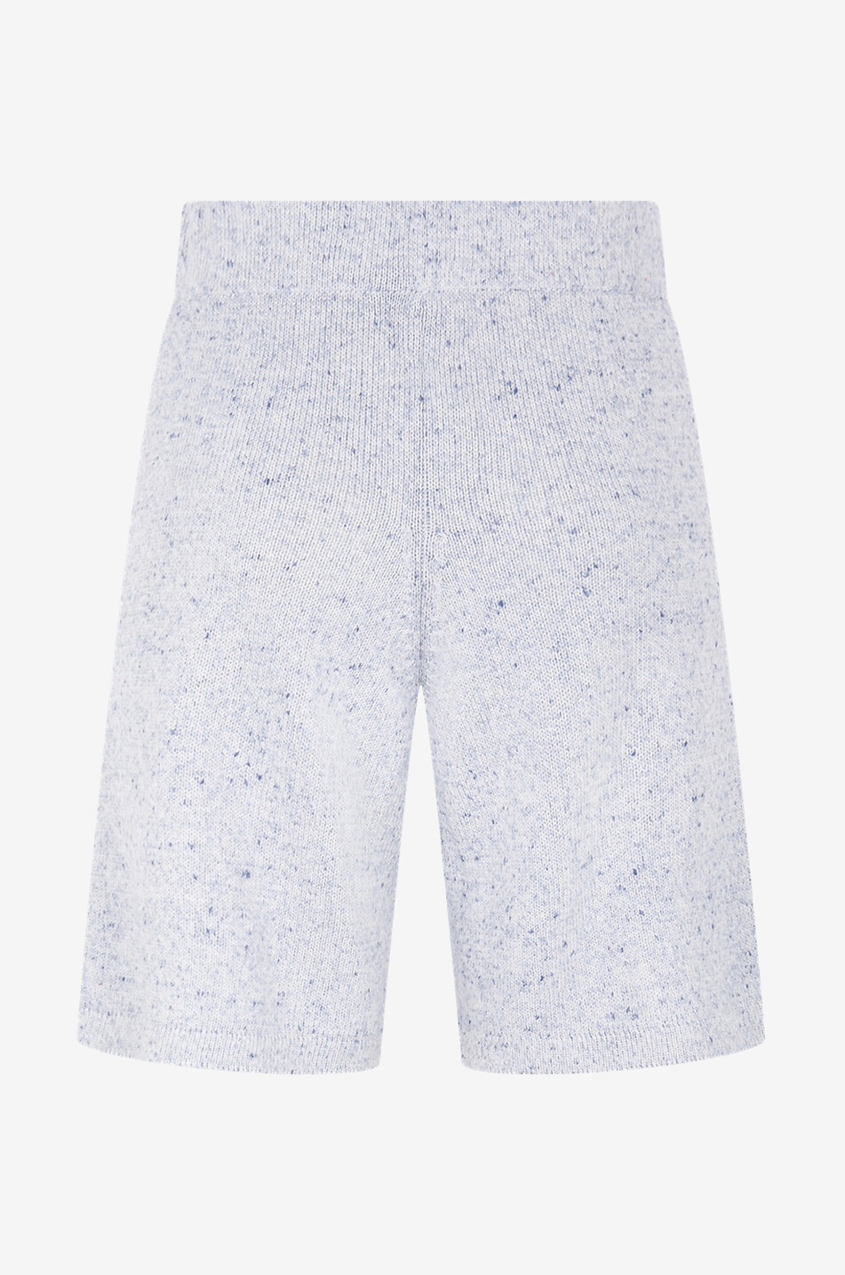 FEDELI Bermuda en coton viscose et soie Femme BLEU CLAIR 2