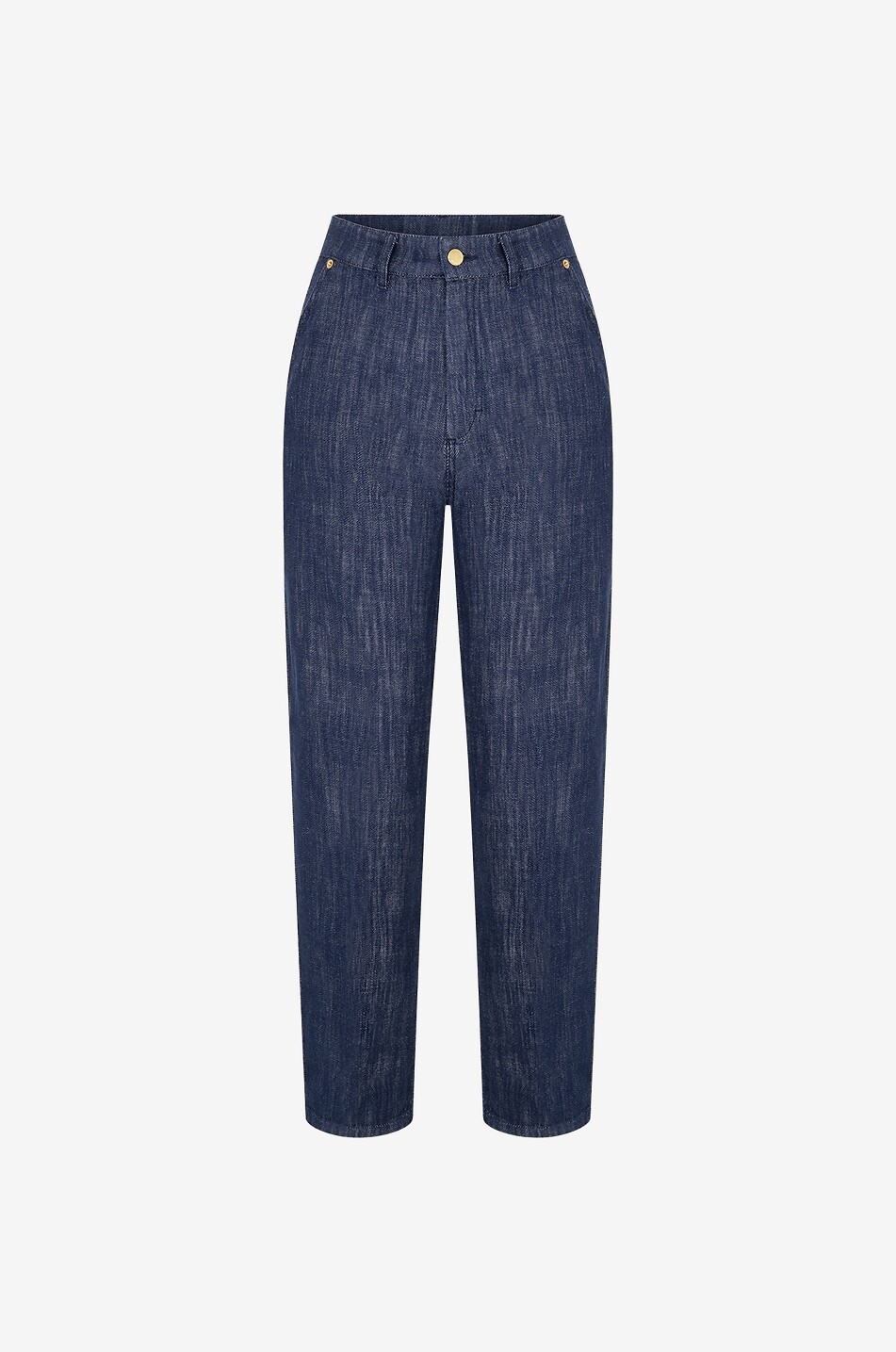 Hose mit geradem Bein aus Baumwolle Fuscia Bis